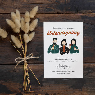 Invitation Friendsgiving Friendsgiving Friendsgiving Friendsg