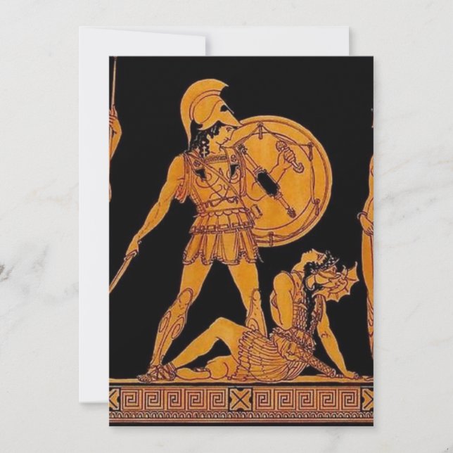 Invitation Frieze - Greece (Devant)