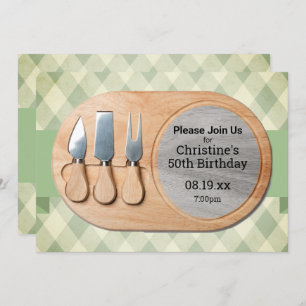 Invitation Fromage Charcuterie sur mesure
