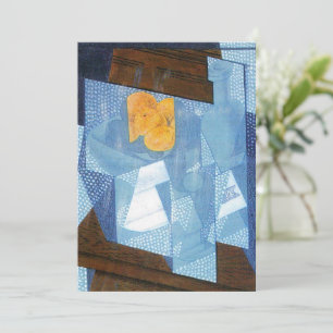 Invitation Fruit Bowl par Juan Gris, Cubisme Vintage Still Li