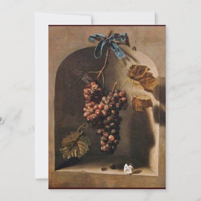 Invitation FRUITS DE SAISON - PROSPÉRITÉ, vert jaune brun (Devant)