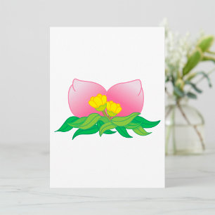 Invitation Fruits Et Fleurs Orientaux