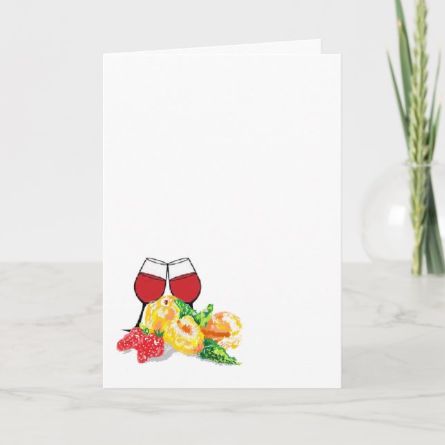 Invitation : Fruits & Vin (Devant)
