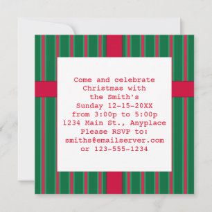 Invitation Fun and Fancy Christmas Snowman inspecteur