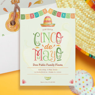Invitation Fun Cinco de Mayo Fiesta
