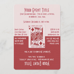 Invitation Fun Game Night Party