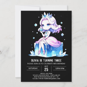 Invitation Fun Kids Princess Anniversaire