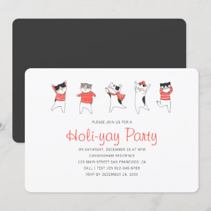 Invitation Fun Kitty Cat Party