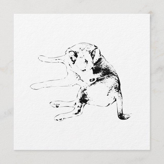 Invitation Fun Puppy (Devant)