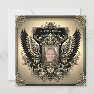 Invitation Funérailles / Célébration de la vie Avis Invitatio