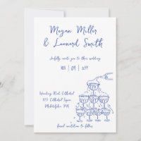 Funky tour champagne enregistrer la date mariage