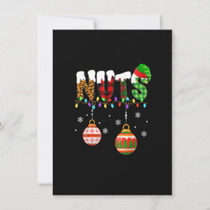 Invitation Funny Chest Nuts Couples Christmas Chestnuts Adult