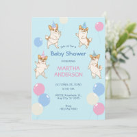 Funny Chihuahua Chien baby shower de danse