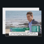 Invitation Funny Golf News  ️ 40e 50e 60e Anniversaire mascul<br><div class="desc">Funny Golf News ️ 40e 50e 60e Invitation d'anniversaire masculin - Hilarious Party! 🏌️ ‍ ♂️ Fête de son anniversaire inoubliable avec cette hilarante invitation d'anniversaire "Golf News" ! Parfait pour les 40e, 50e ou 60e fêtes d'anniversaire, cette invitation amusante ressemble à un titre d'actualité, célébrant l'amoureux du golf dans...</div>