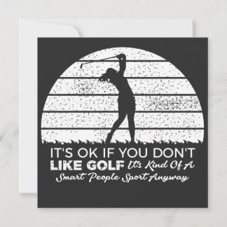 Invitation funny golf sayings golfing quote