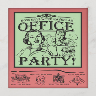 Invitation Funny Office Party