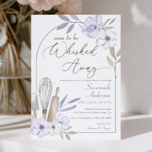 Invitation Futur Mariée Bientôt Emportée par les Fleurs