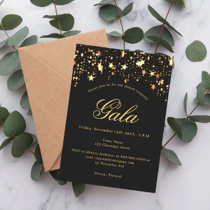 Invitation Gala annuel des Black Gold stars