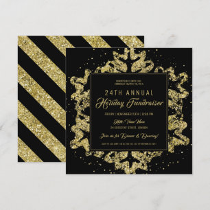 Invitation Gala de collecte de fonds de l'entreprise de vacan