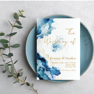 Invitation Gala des rêves de marbre AZURE