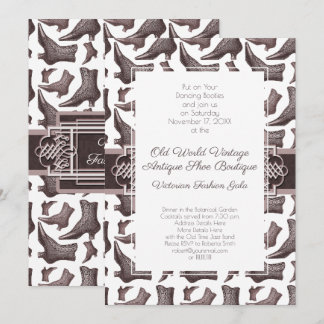 Invitation Gala Vintage du Victoria Fashion Show