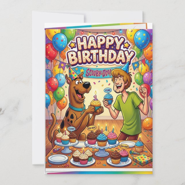 Invitation Galas d'anniversaire du mystère doré (Devant)