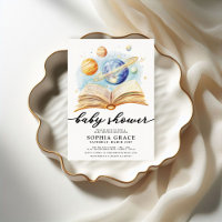 Galaxy Storybook Baby shower Whimsical
