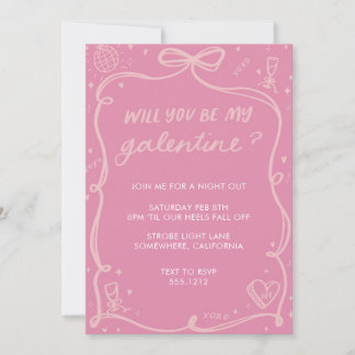 Invitation GALENTINES