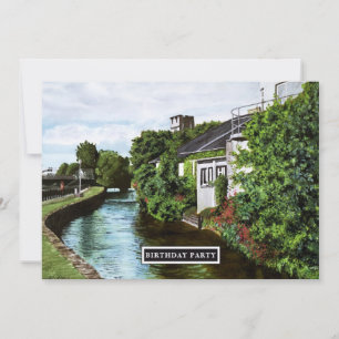 Invitation Galway pittoresque Irlande Anniversaire toutes ann