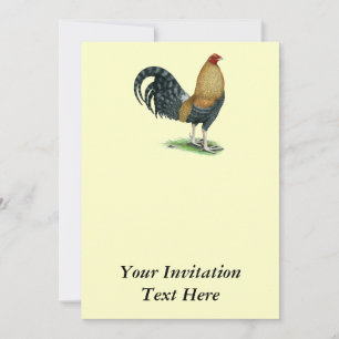 Invitation Gamecock : Dom ou Crele