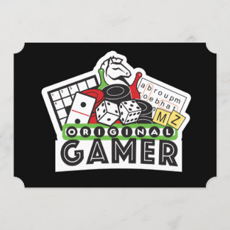 Invitation Gameur original