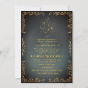 Invitation Ganesh Chaturthi Puja