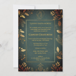 Invitation Ganesh Chaturthi Puja