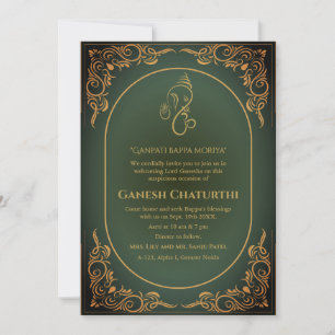 Invitation Ganesh Chaturthi Puja