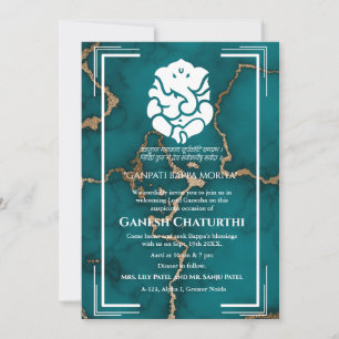 Invitation Ganesh Chaturthi Puja