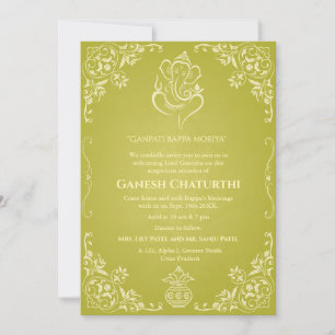 Invitation Ganesh Chaturthi Puja