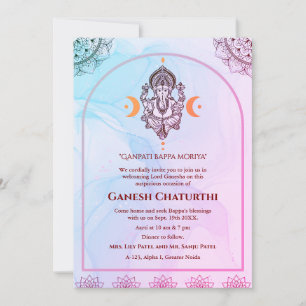 Invitation Ganesh Chaturthi Puja