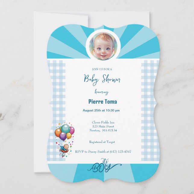 INVITATION GARÇON (Devant)