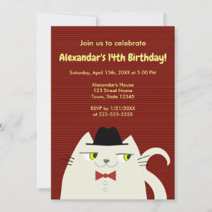 Invitation Garçon Anniversaire Drôle