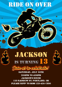 Invitations Faire Part Motocross Zazzle Fr Invitations Faire Part Motocross Zazzle Fr