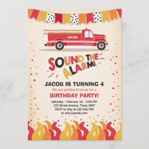 Invitation Garçon d'invitation d'anniversaire de