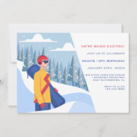 Garçon en snowboard