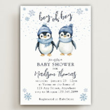 garçon oh garçon baby shower d'hiver