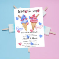 Garçon ou fille - Glace Cream - Genre révéler la f