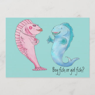 Invitation Garçon ou fille Le sexe révèle l'invitation