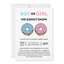 Garçon ou fille que nous donnons Connaître le genr