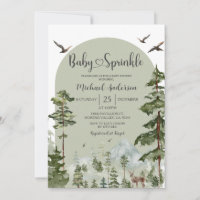 Garçon Sapin Arbres Forêt Montagne Bébé Sprinkle