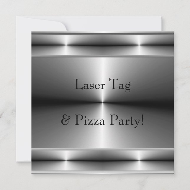 Invitation Garçons N'Importe Quel Numéro Modèle de fête d'ann (Devant)