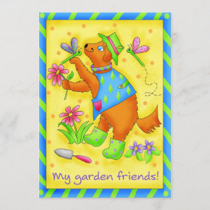 Invitation Garden Friends "Garden Club"