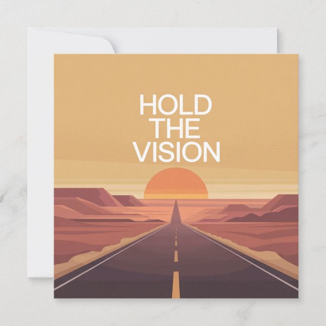 Invitation Garder La Vision (Devant)